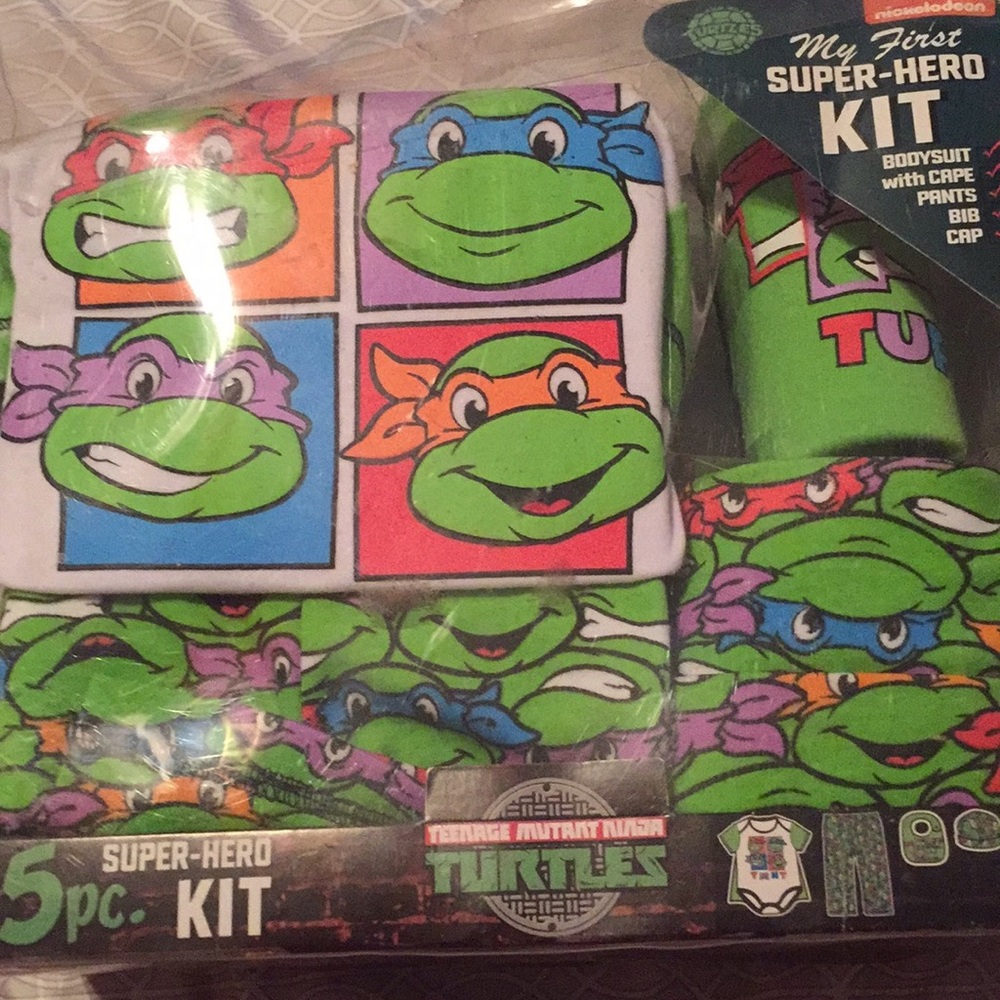 Teenage Ninja turtles first costume